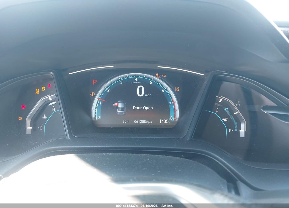 2019 HONDA CIVIC LX VIN: 2HGFC2F67KH547372