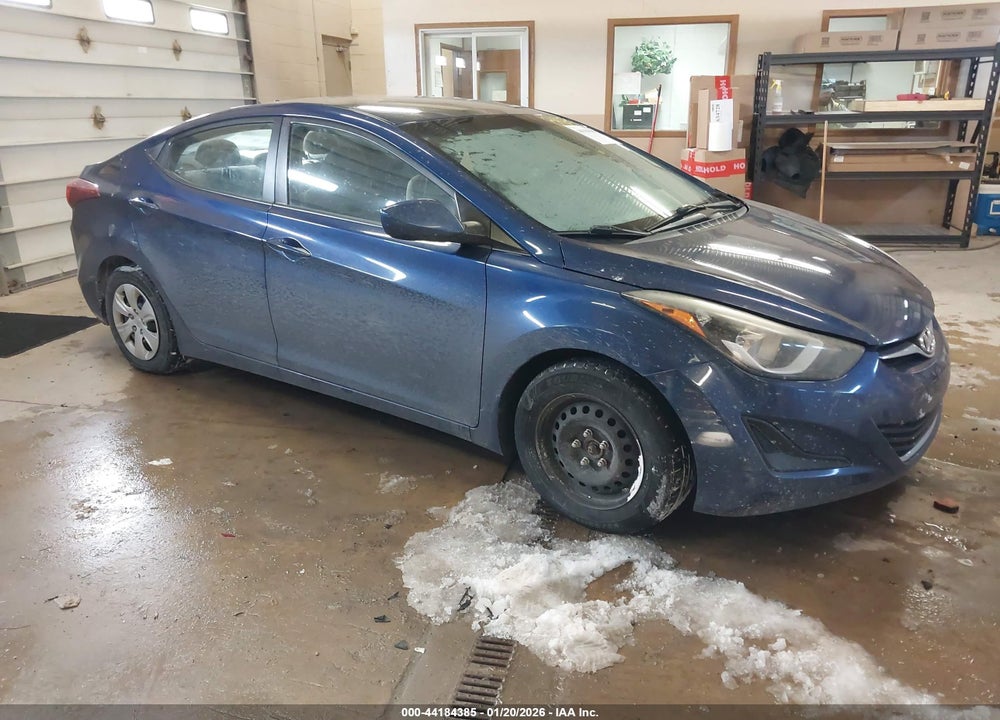2016 HYUNDAI ELANTRA SE VIN: 5NPDH4AE2GH710803