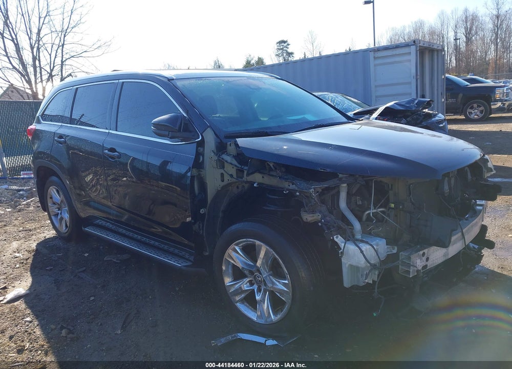 2017 TOYOTA HIGHLANDER LIMITED VIN: 5TDYZRFH9HS227092