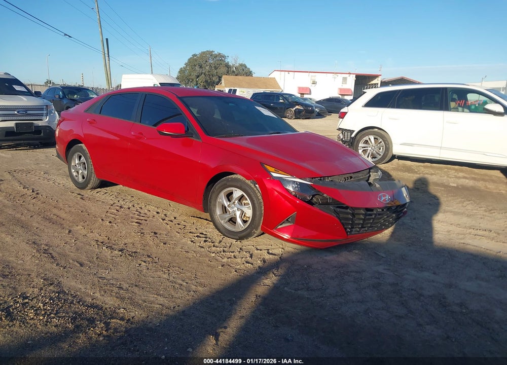 2021 HYUNDAI ELANTRA SE VIN: KMHLL4AG3MU195514