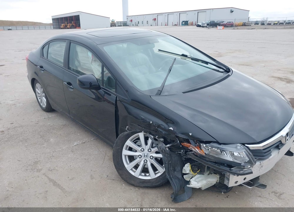 2012 HONDA CIVIC EX-L VIN: 19XFB2F99CE076785