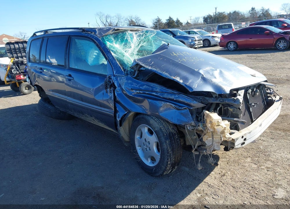 2007 TOYOTA HIGHLANDER LIMITED V6 VIN: JTEEP21A070210396