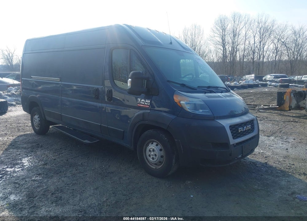 2019 RAM PROMASTER 2500 HIGH ROOF 159 WB VIN: 3C6TRVDG8KE514722