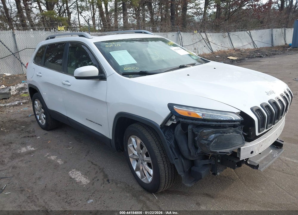 2016 JEEP CHEROKEE LIMITED VIN: 1C4PJMDS7GW101753