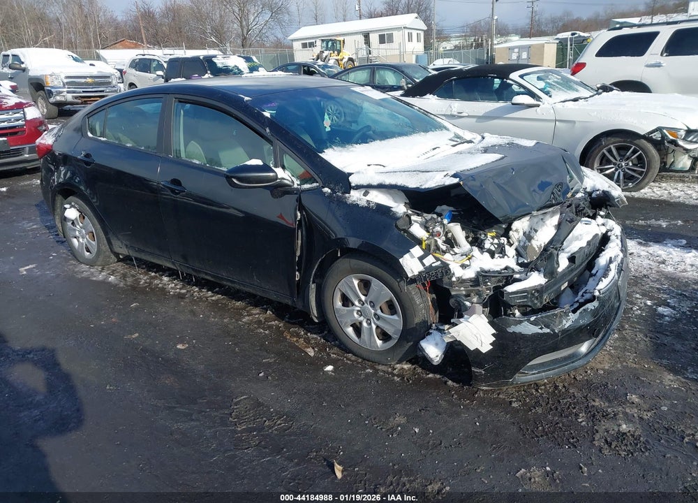 2016 KIA FORTE LX VIN: KNAFK4A68G5527972