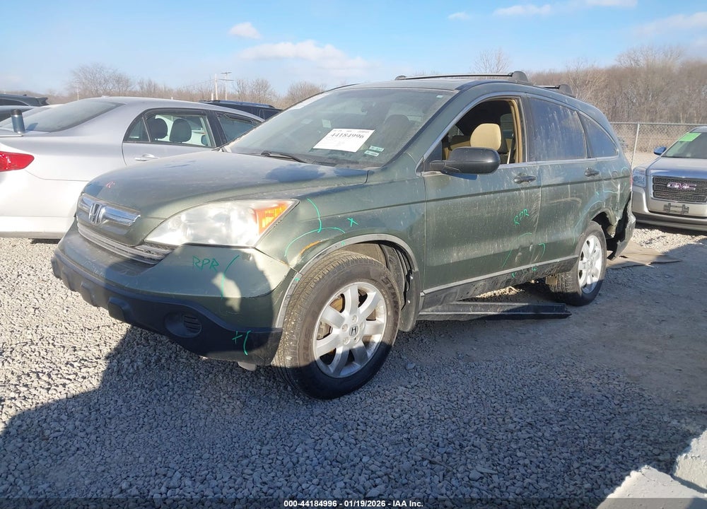 2009 HONDA CR-V EX VIN: 5J6RE38589L008072