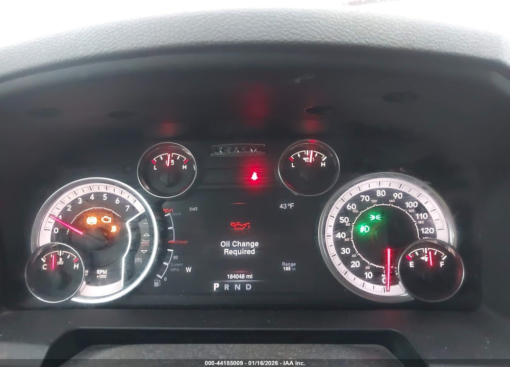 2013 RAM 1500 SLT VIN: 1C6RR7LGXDS602288