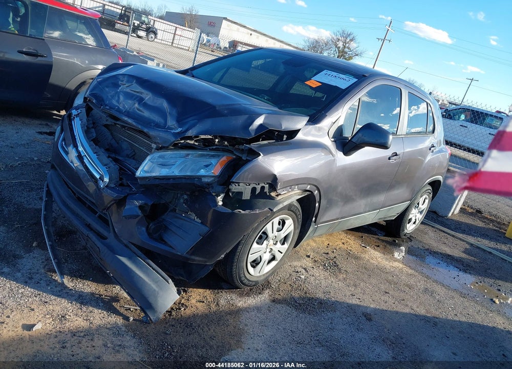 2016 CHEVROLET TRAX 1LS VIN: 3GNCJKSB0GL142986