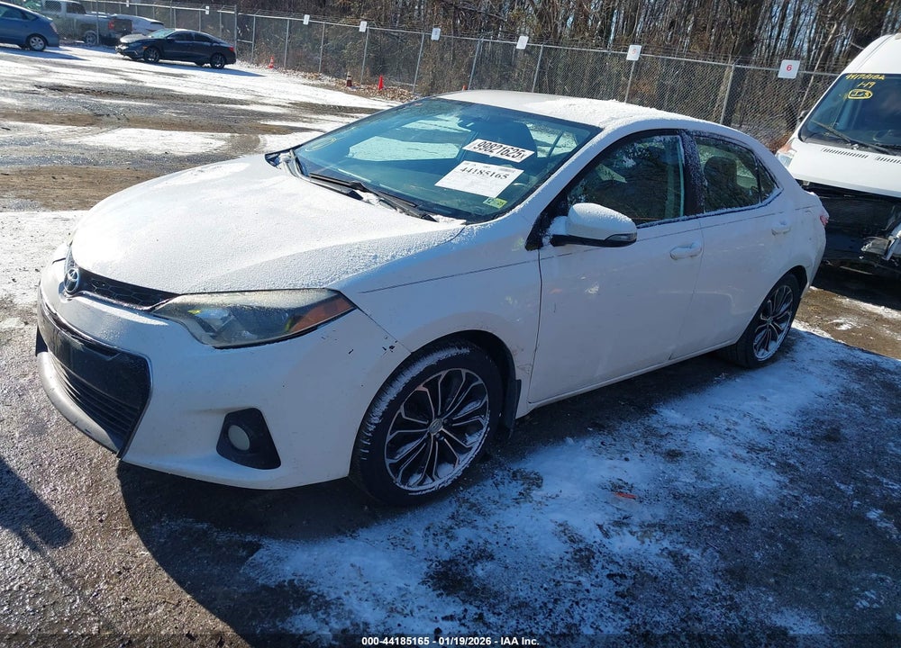 2016 TOYOTA COROLLA S PLUS VIN: 2T1BURHE0GC585132
