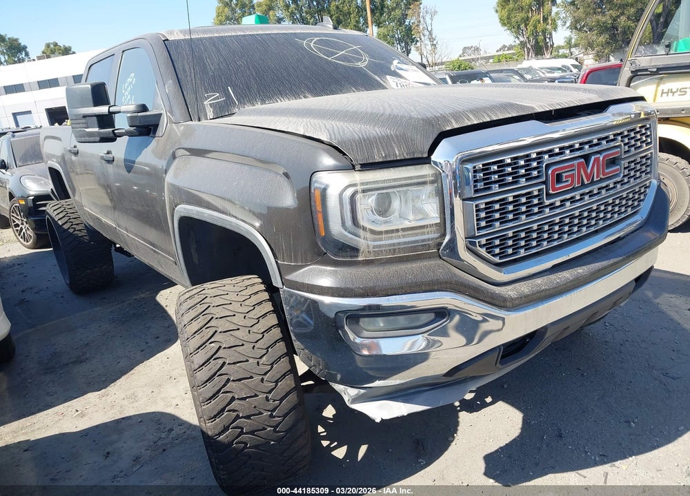 2016 GMC SIERRA 1500 SLE VIN: 3GTP1MEC6GG164946