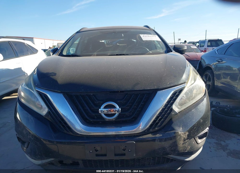 2018 NISSAN MURANO SV VIN: 5N1AZ2MH2JN157423