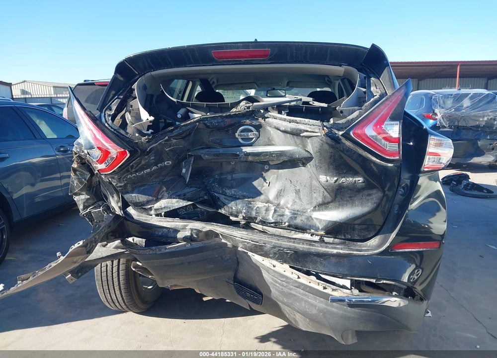 2018 NISSAN MURANO SV VIN: 5N1AZ2MH2JN157423