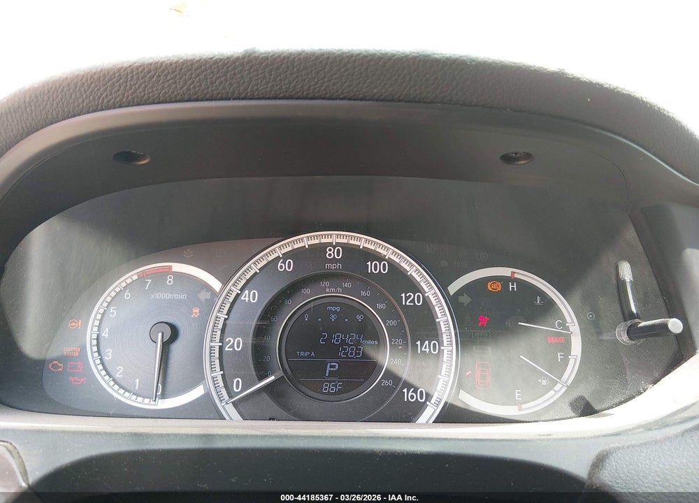 2016 HONDA ACCORD EX-L V-6 VIN: 1HGCR3F84GA030643