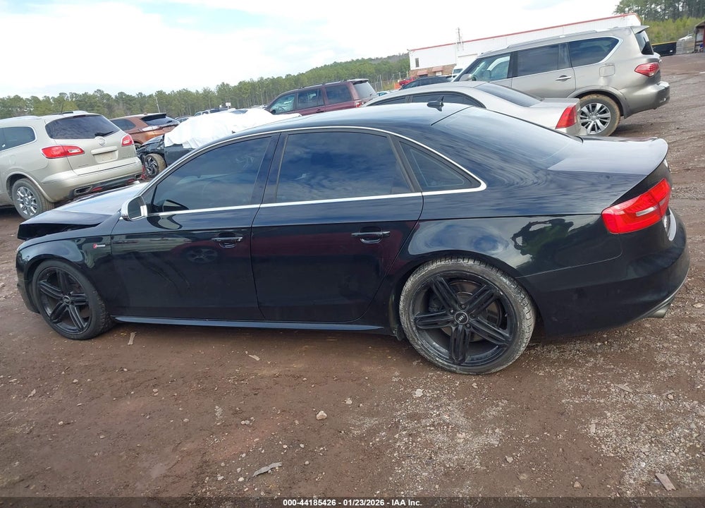 2014 AUDI S4 3.0T PREMIUM PLUS VIN: WAUBGAFLXEA006625