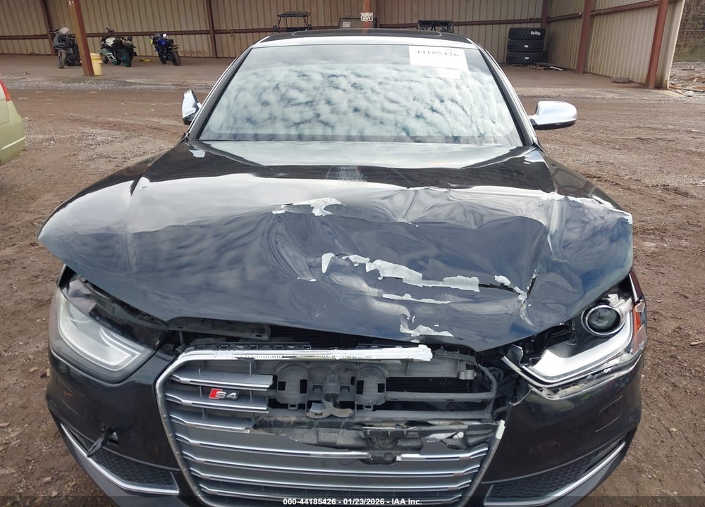 2014 AUDI S4 3.0T PREMIUM PLUS VIN: WAUBGAFLXEA006625