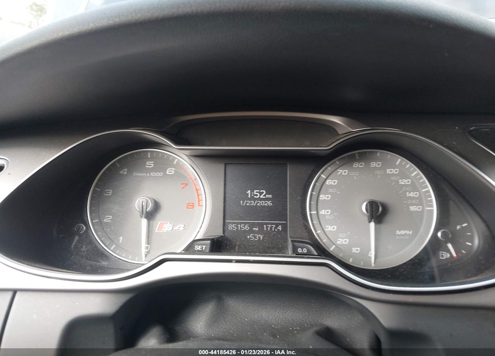 2014 AUDI S4 3.0T PREMIUM PLUS VIN: WAUBGAFLXEA006625