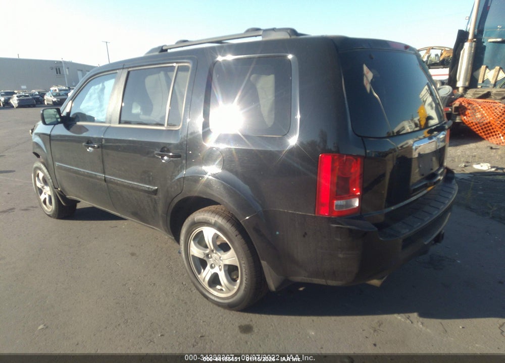 2013 HONDA PILOT EX-L VIN: 5FNYF4H72DB002155