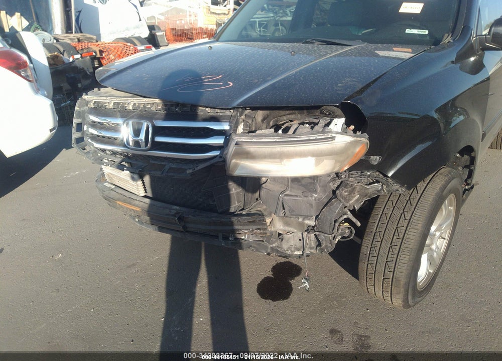 2013 HONDA PILOT EX-L VIN: 5FNYF4H72DB002155
