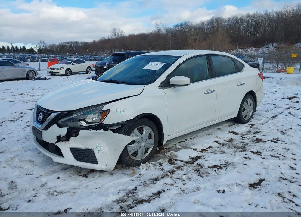 2018 NISSAN SENTRA SV VIN: 3N1AB7AP5JY259712