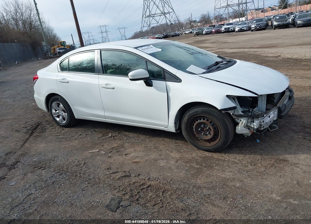 2015 HONDA CIVIC LX VIN: 19XFB2F5XFE218563