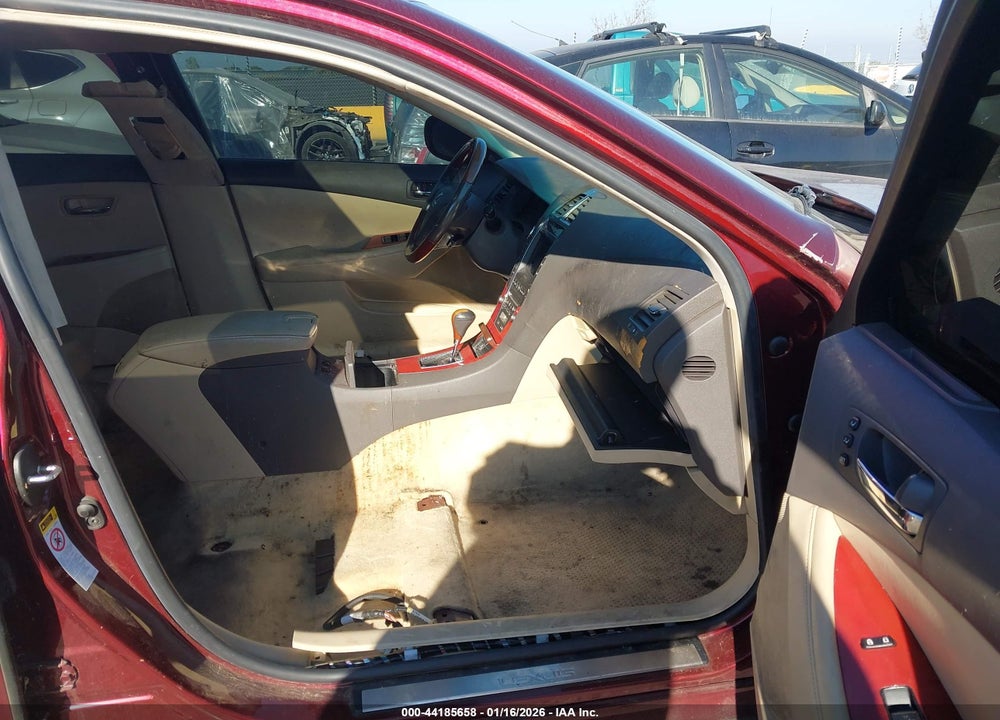 2007 LEXUS ES 350 VIN: JTHBJ46G072043817