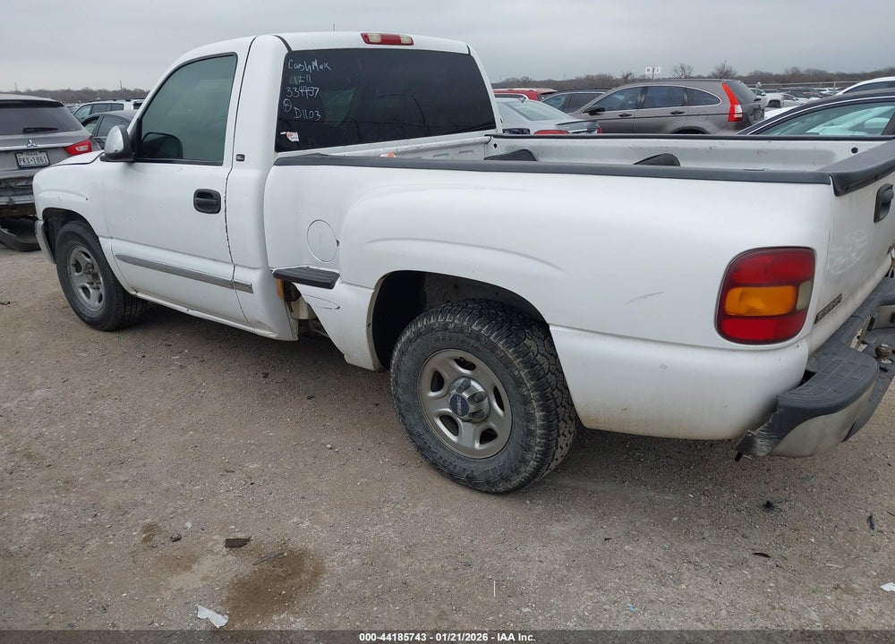 2001 GMC SIERRA 1500 SL VIN: 1GTEC14W51Z334457