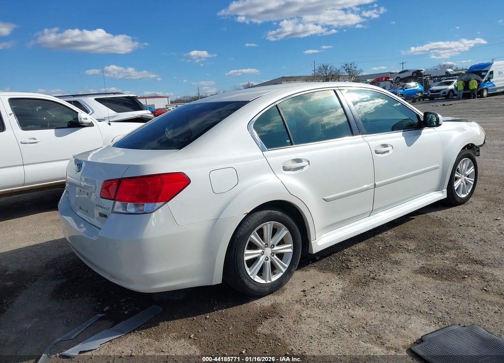 2012 SUBARU LEGACY 2.5I PREMIUM VIN: 4S3BMCG64C3005729
