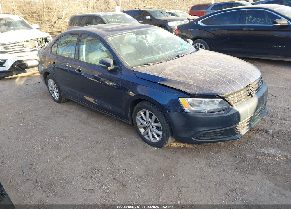 2011 VOLKSWAGEN JETTA 2.5L SE VIN: 3VWDX7AJ4BM013568