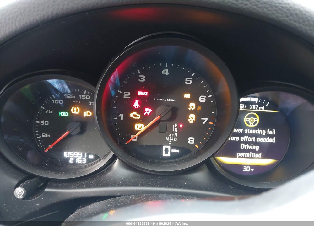 2017 PORSCHE MACAN VIN: WP1AA2A50HLB04049