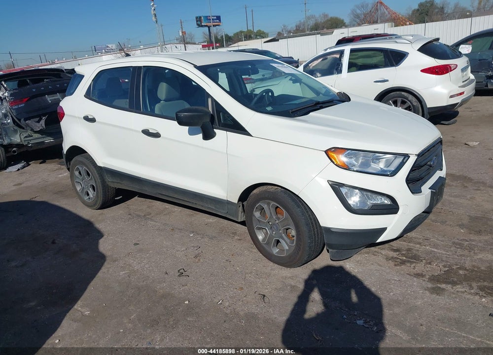 2021 FORD ECOSPORT S VIN: MAJ3S2FE9MC445126
