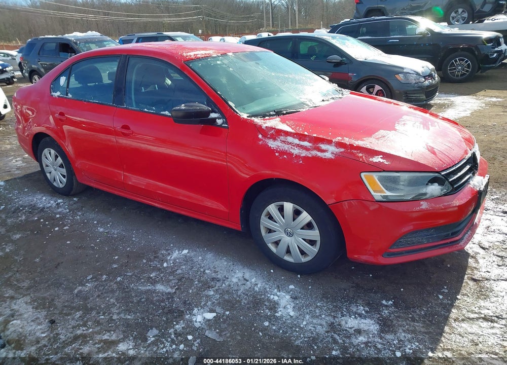 2015 VOLKSWAGEN JETTA 2.0L S VIN: 3VW2K7AJ9FM343721