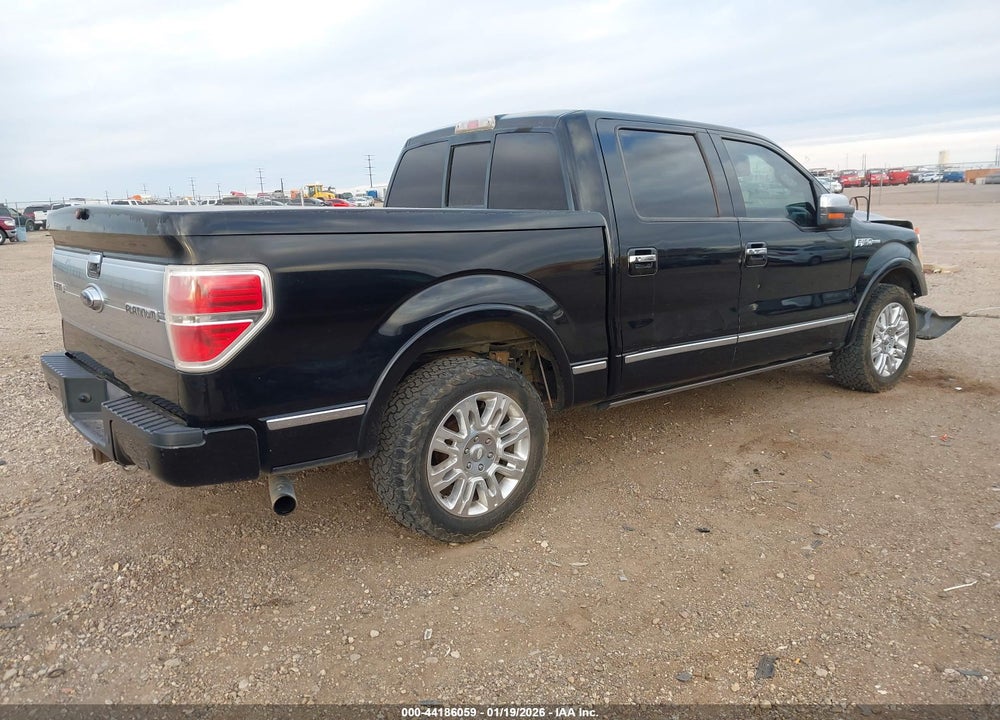 2009 FORD F-150 PLATINUM VIN: 1FTPW12V99FA80968