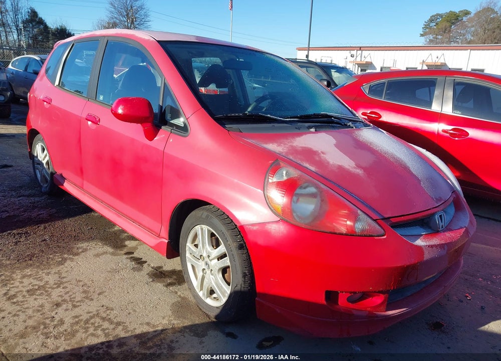 2008 HONDA FIT SPORT VIN: JHMGD37688S028366