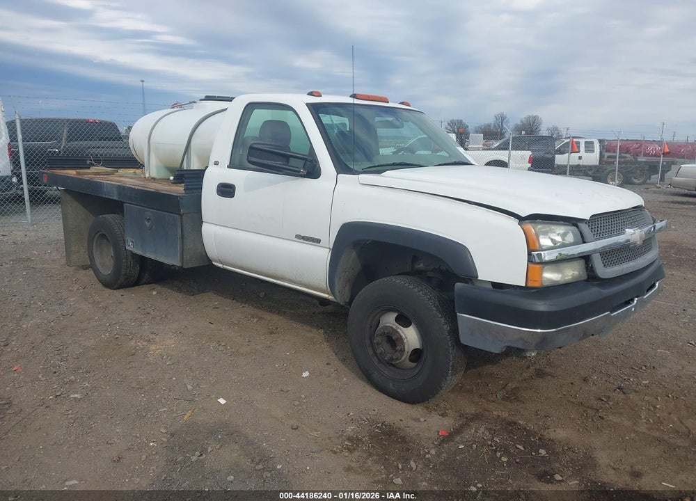 2004 CHEVROLET SILVERADO 3500 CHASSIS WORK TRUCK VIN: 1GBJC34U04E339543