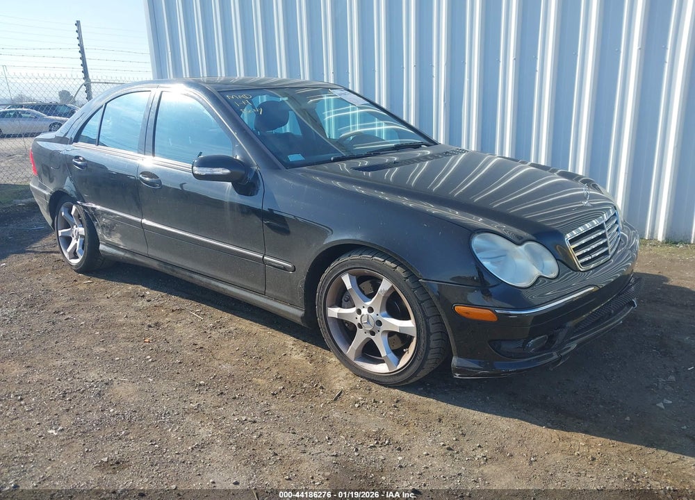 2007 MERCEDES-BENZ C 230 SPORT VIN: WDBRF52H47F928728