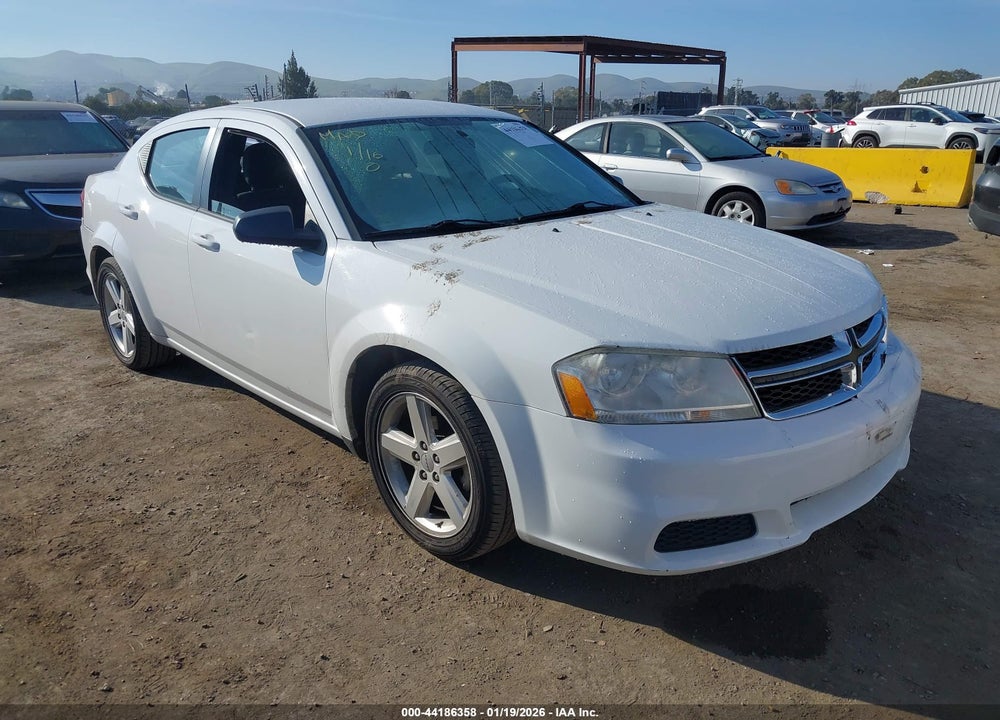 2013 DODGE AVENGER SE VIN: 1C3CDZAB5DN645276