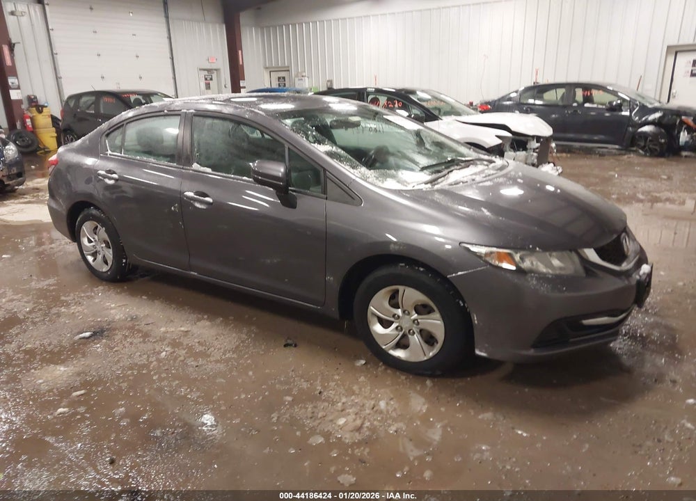 2015 HONDA CIVIC LX VIN: 19XFB2F52FE701349