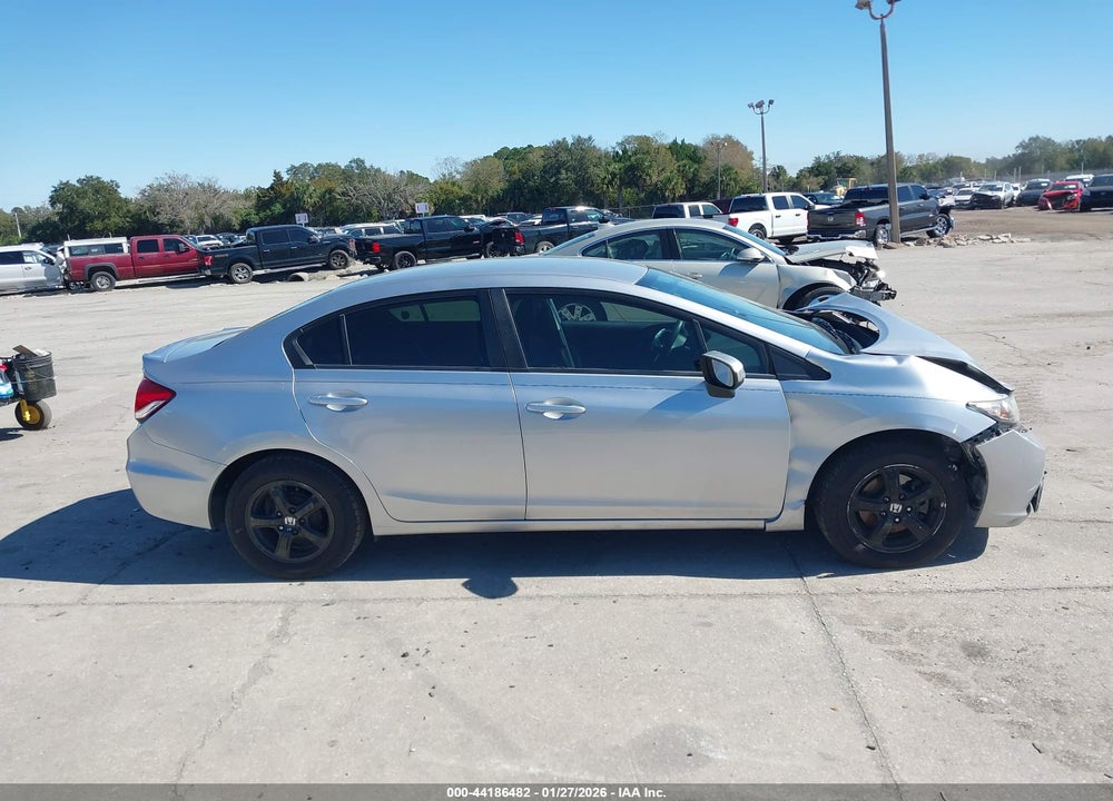 2015 HONDA CIVIC SE VIN: 19XFB2F72FE039676