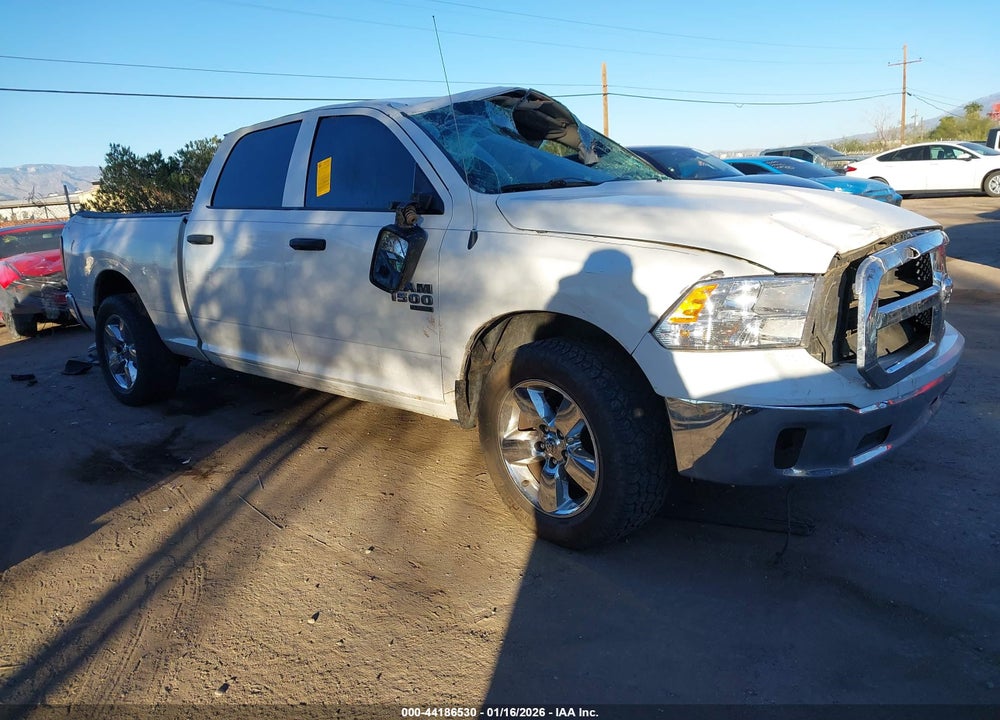 2019 RAM 1500 CLASSIC TRADESMAN  4X4 6'4 BOX VIN: 1C6RR7ST0KS674483