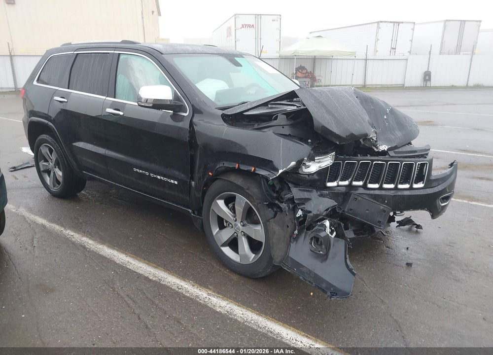 2015 JEEP GRAND CHEROKEE OVERLAND VIN: 1C4RJFCG7FC700265