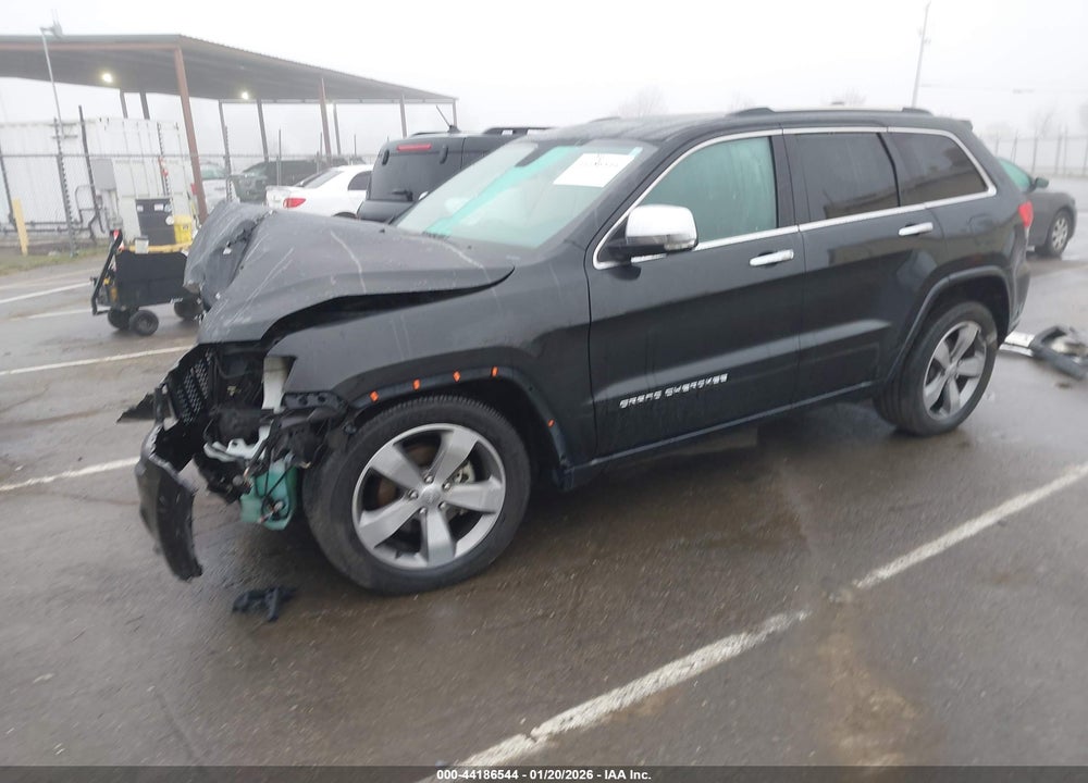 2015 JEEP GRAND CHEROKEE OVERLAND VIN: 1C4RJFCG7FC700265