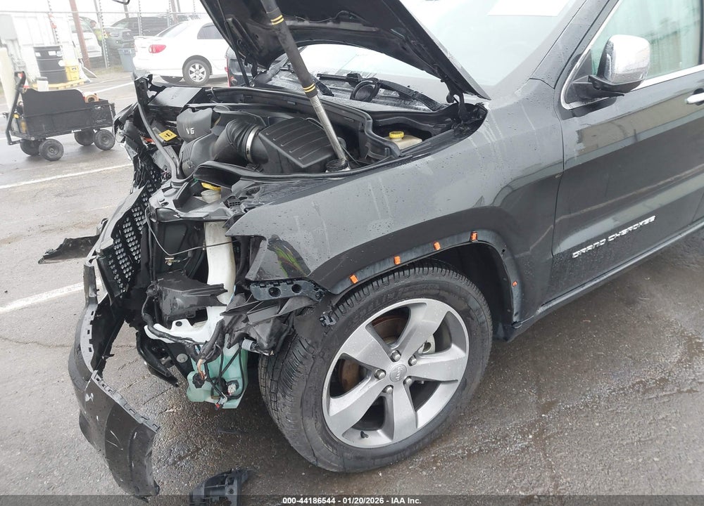 2015 JEEP GRAND CHEROKEE OVERLAND VIN: 1C4RJFCG7FC700265