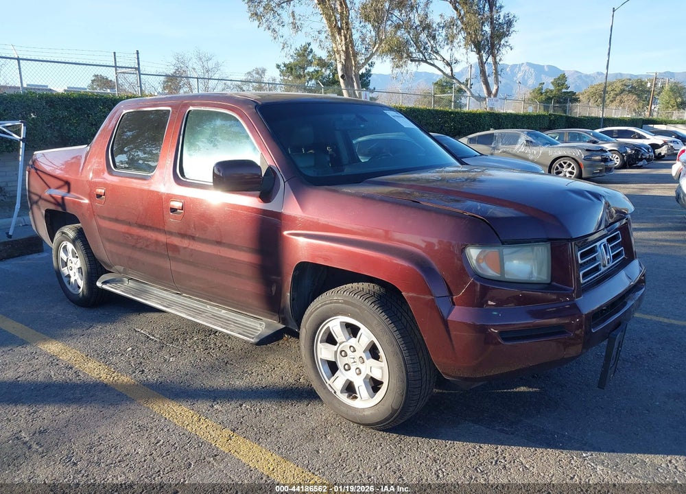 2008 HONDA RIDGELINE RTL VIN: 2HJYK16568H508644