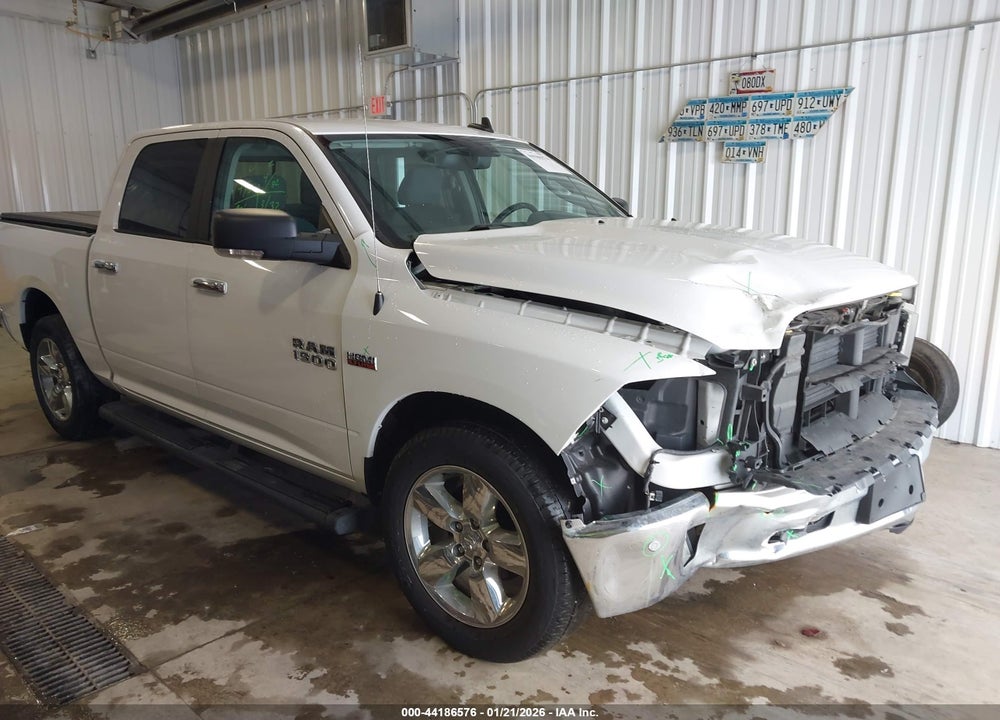 2018 RAM 1500 BIG HORN  4X4 5'7 BOX VIN: 3C6RR7LT4JG265665
