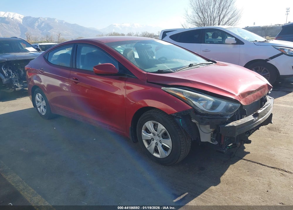 2016 HYUNDAI ELANTRA SE VIN: 5NPDH4AE6GH671987