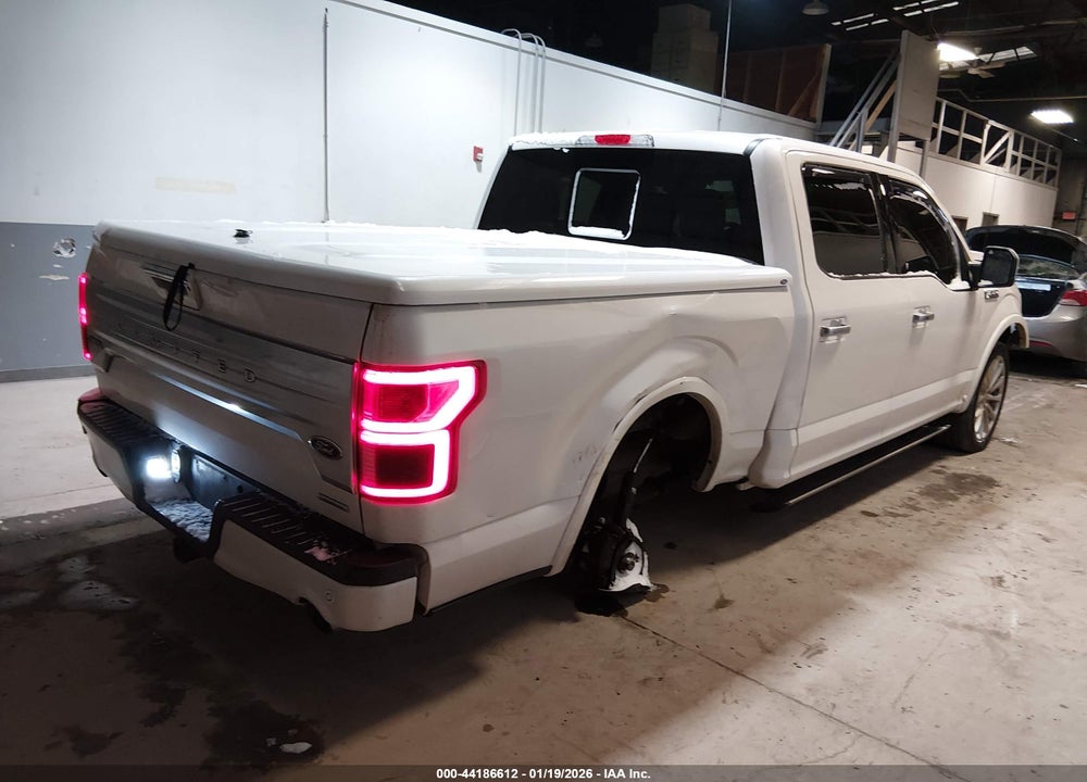 2019 FORD F-150 LIMITED VIN: 1FTEW1EG8KFA12817