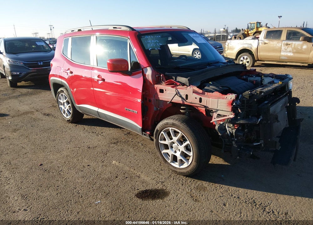 2019 JEEP RENEGADE LATITUDE FWD VIN: ZACNJABB7KPK52880