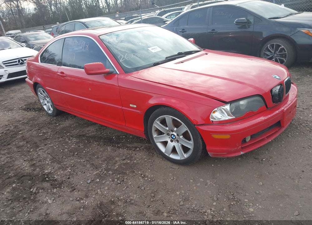 2003 BMW 325CI VIN: WBABN33443PC99613