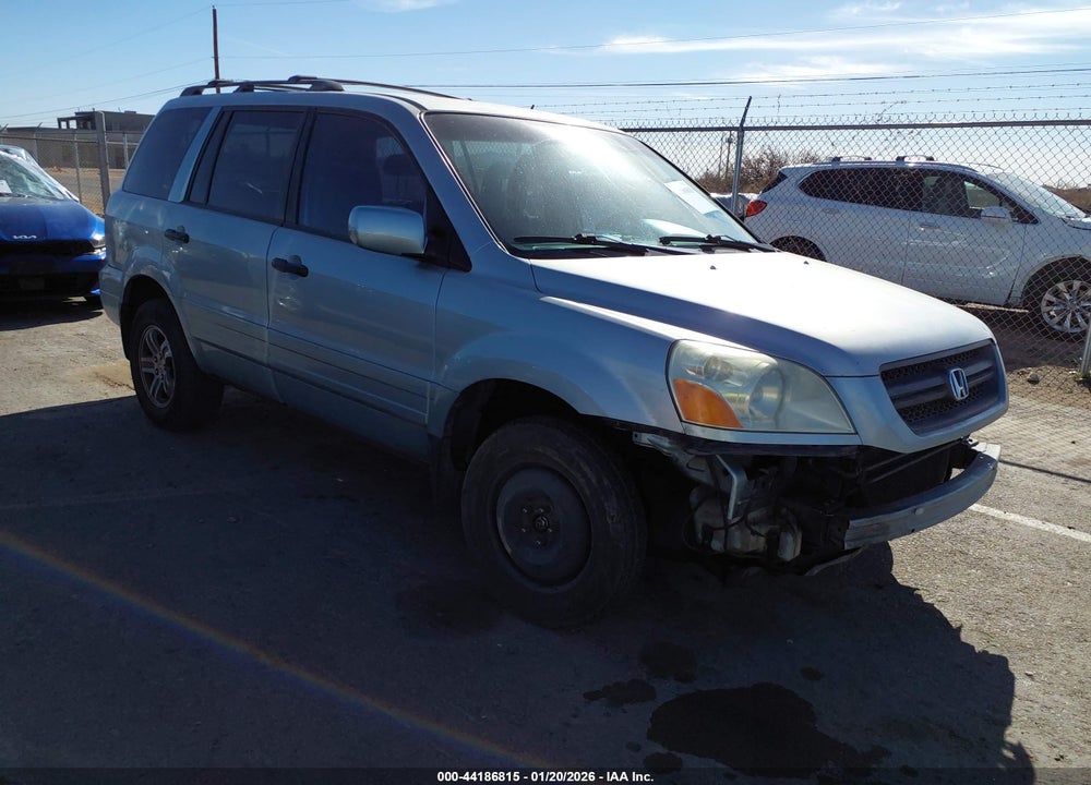 2003 HONDA PILOT EX VIN: 2HKYF18483H501398