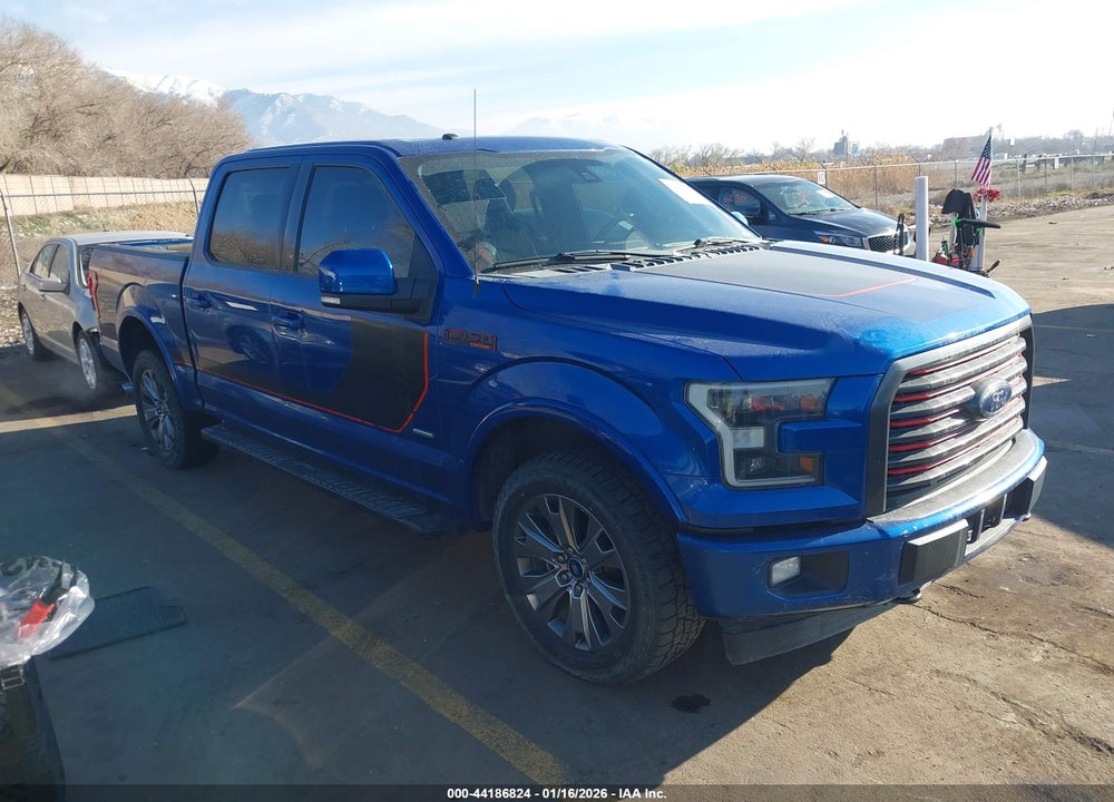 2017 FORD F-150 LARIAT VIN: 1FTEW1EG8HFA89924